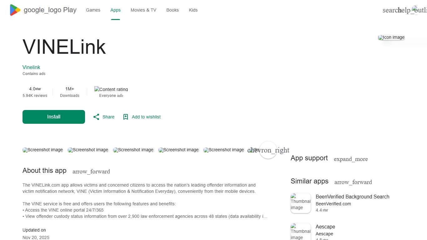 VINELink - Apps on Google Play